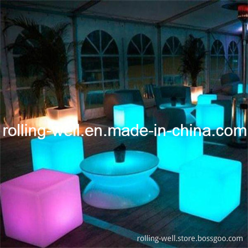 LED Cube with RGB Light, LED Lighting Cubes (RW-07)